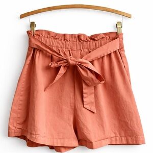 Wild Fable Blush Paperbag Waist Shorts | Size Large